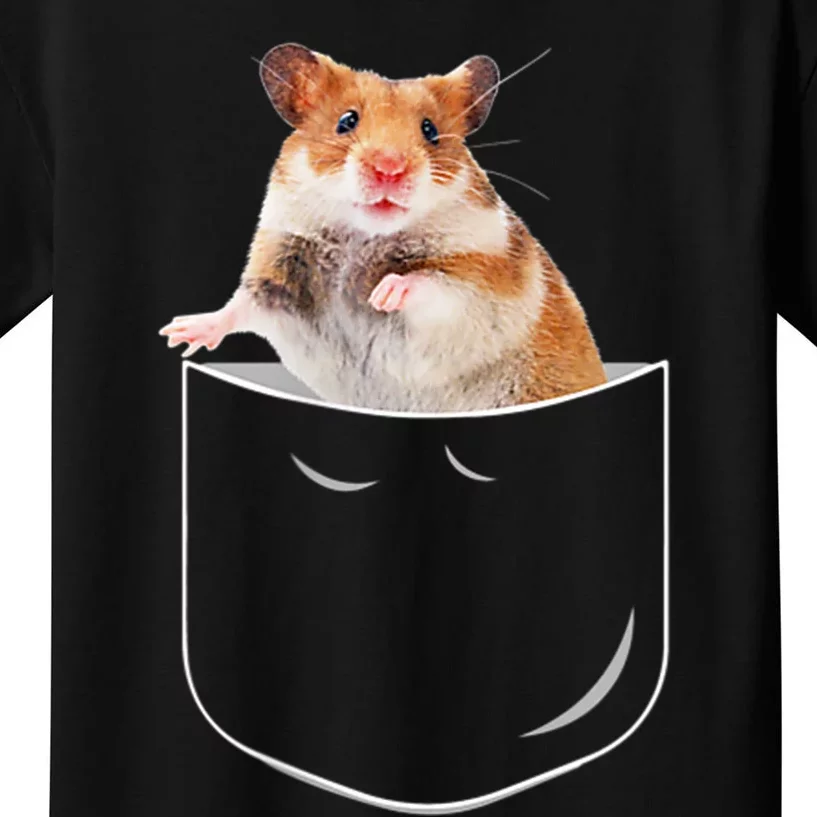 Pocket Hamster Shirt, Funny Hamster In Pocket Gift Tshirt TShirt Kids T-Shirt