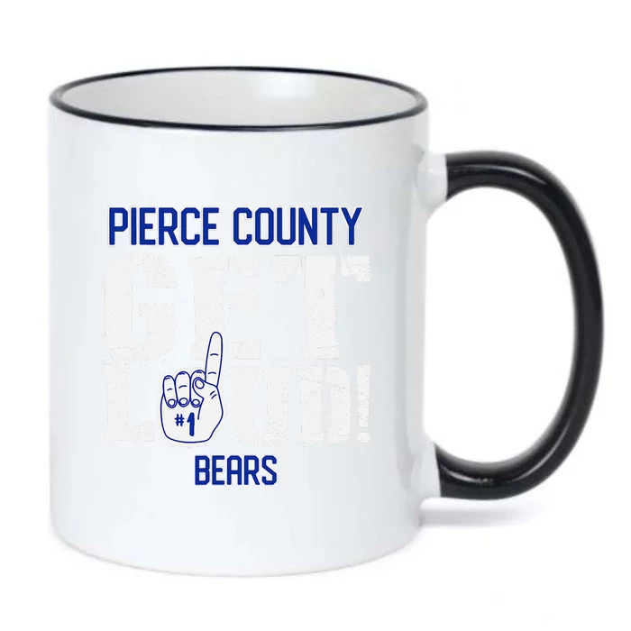 Perry High School Get Loud Blue Jays Black Color Changing Mug