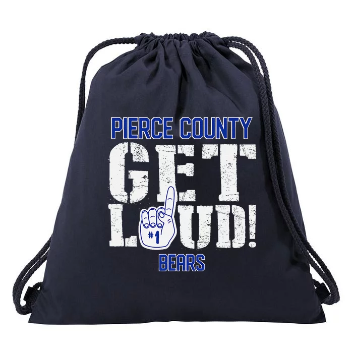 Perry High School Get Loud Blue Jays Drawstring Bag