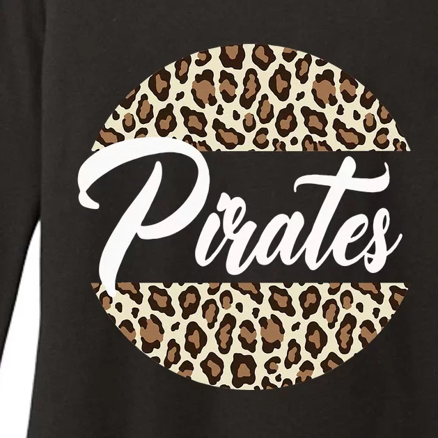 Pirates High School Mascot Sports Team 's Pirates Womens CVC Long Sleeve Shirt