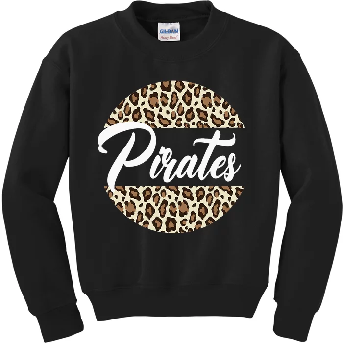 Pirates High School Mascot Sports Team 's Pirates Kids Sweatshirt