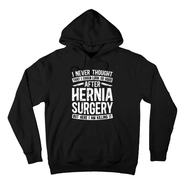 Post Hernia Surgery Recovery Tall Hoodie