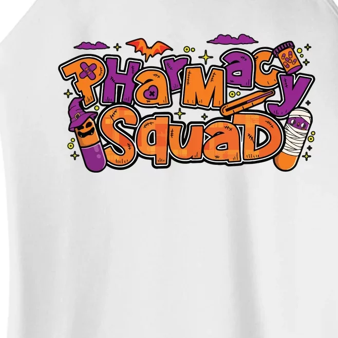 Pharmacy Halloween Squad Pharmacist Pharmacy Technician Cpht Women’s Perfect Tri Rocker Tank