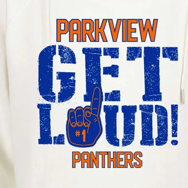 Parkview High School Get Loud Womens Funnel Neck Pullover Hood