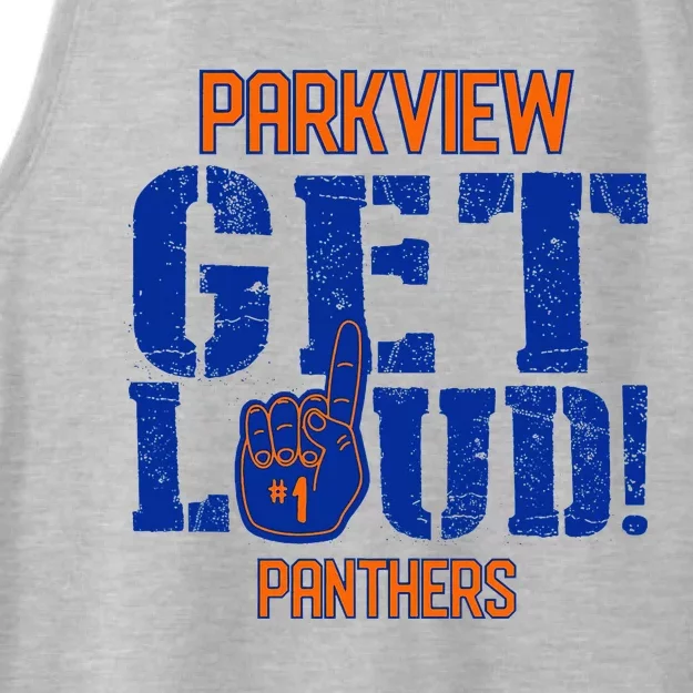 Parkview High School Get Loud Ladies Tri-Blend Wicking Tank