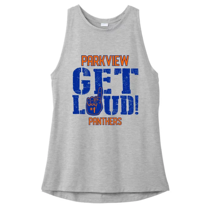 Parkview High School Get Loud Ladies Tri-Blend Wicking Tank