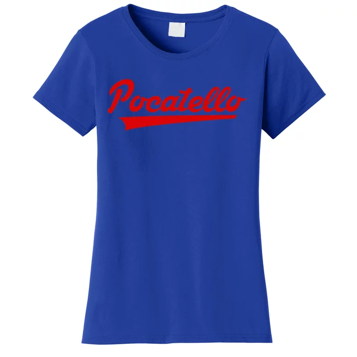 Pocatello High School Vintage Swoosh Women's T-Shirt