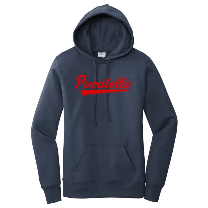 Pocatello High School Vintage Swoosh Women's Pullover Hoodie