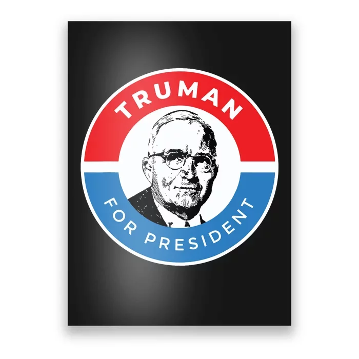 President Harry S Truman Independence Missouri Poster