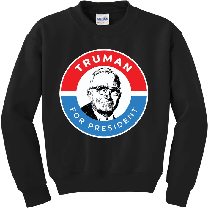 President Harry S Truman Independence Missouri Kids Sweatshirt