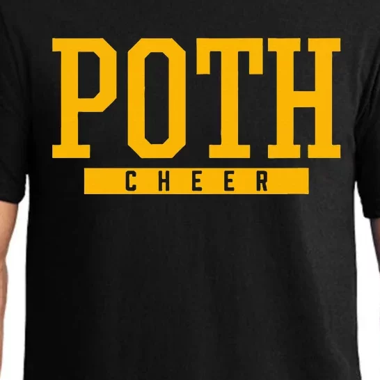 Poth High School Cheer Pajama Set