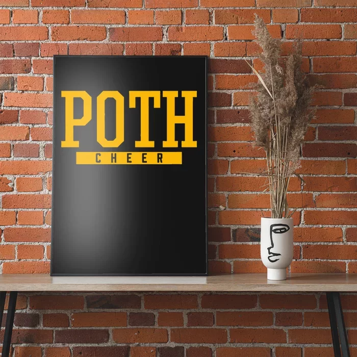 Poth High School Cheer Poster