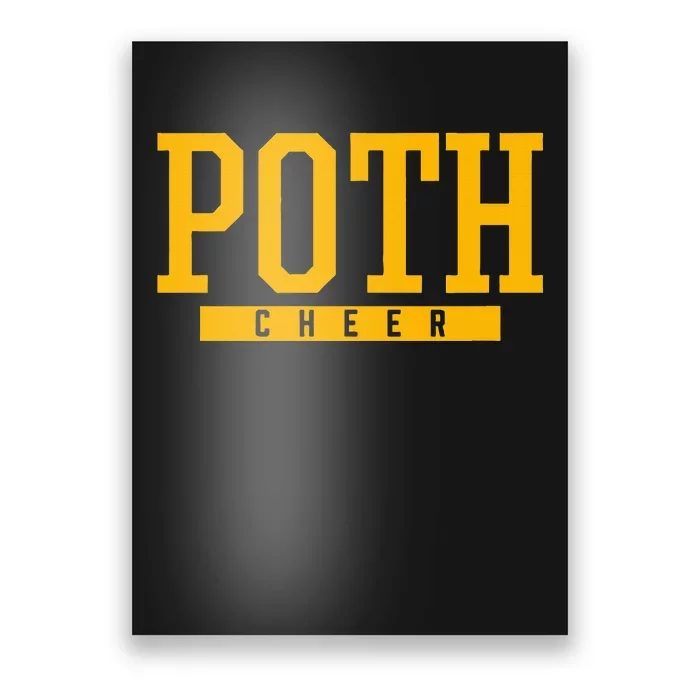 Poth High School Cheer Poster