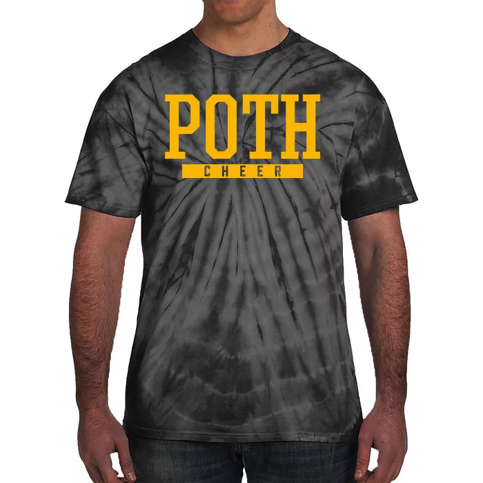 Poth High School Cheer Tie-Dye T-Shirt