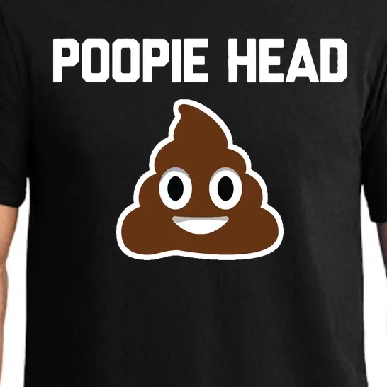 Poopie Head Sarcastic Novelty Gifts Funny Poop Shit Pajama Set