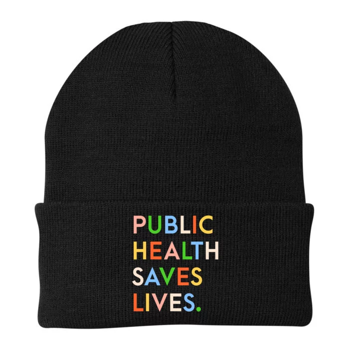 Public Health Saves Lives Knit Cap Winter Beanie