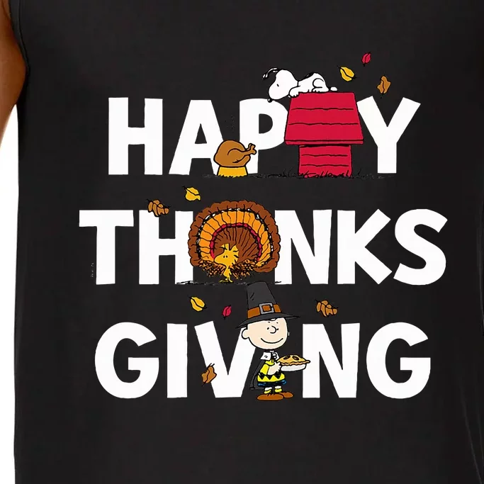 Peanuts Happy Thanksgiving Icons Comfort Colors® Tank Top