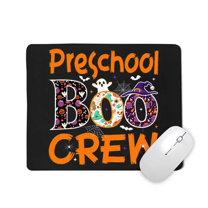 Preschool Halloween Teacher Boo Crew Funny Cute Spooky Classroom Mousepad