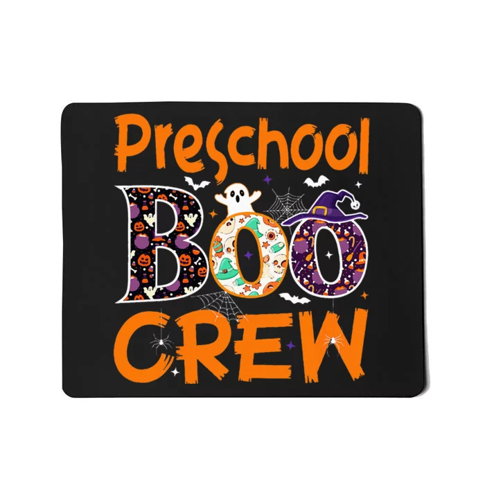 Preschool Halloween Teacher Boo Crew Funny Cute Spooky Classroom Mousepad