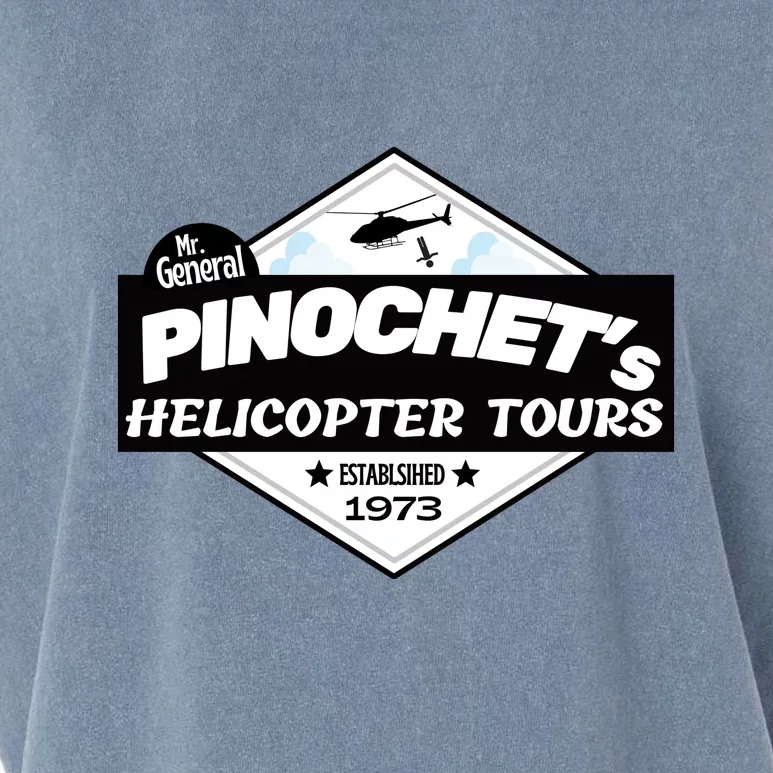 Pinochet’s Helicopter Tours Garment-Dyed Women's Muscle Tee