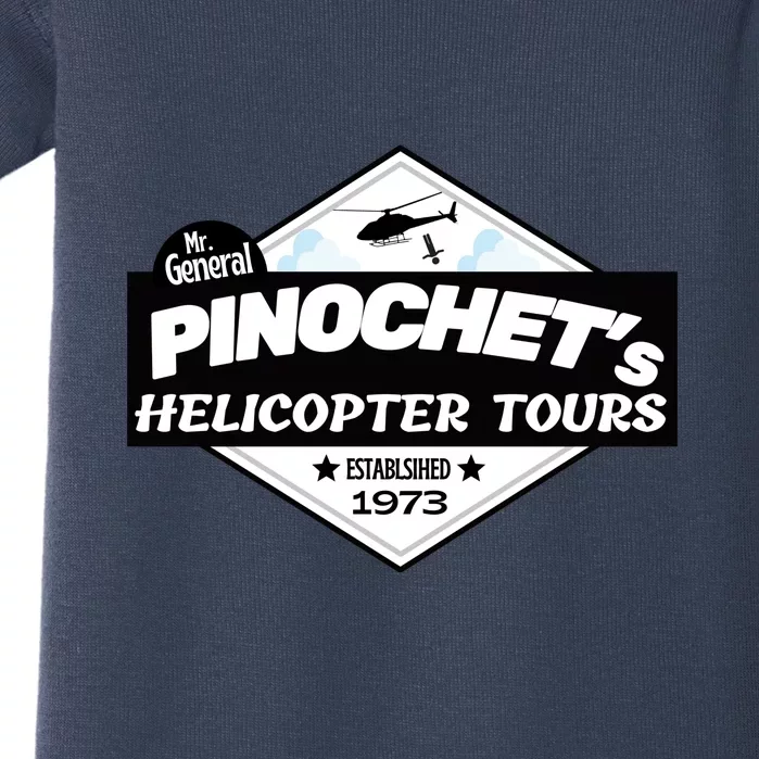 Pinochet’s Helicopter Tours Baby Bodysuit