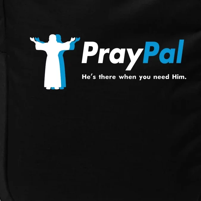 PrayPal He's There When You Need Him Impact Tech Backpack