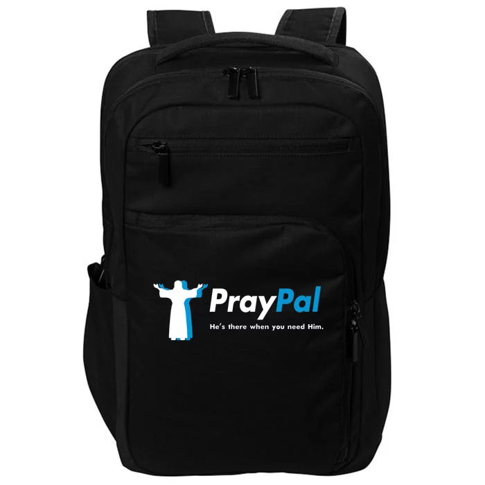 PrayPal He's There When You Need Him Impact Tech Backpack