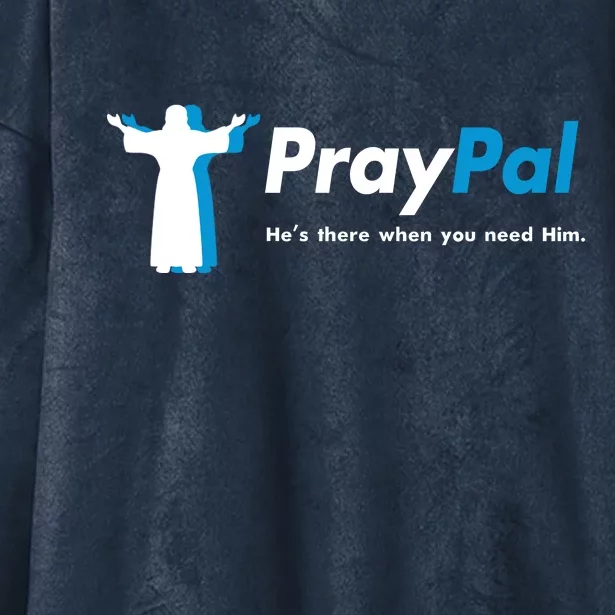 PrayPal He's There When You Need Him Hooded Wearable Blanket