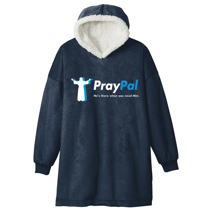 PrayPal He's There When You Need Him Hooded Wearable Blanket