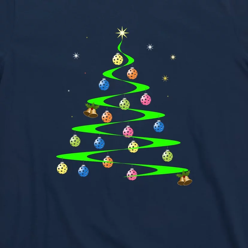 Pickleball Holiday Tree | Pickleball Tree | Pickleball Holiday Gift | Great T-Shirt