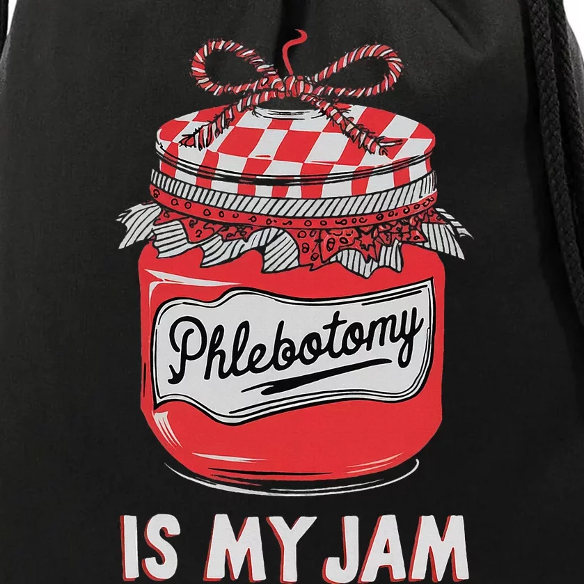 Phlebotomy Humor Technicians Medical Phleb Drawstring Bag