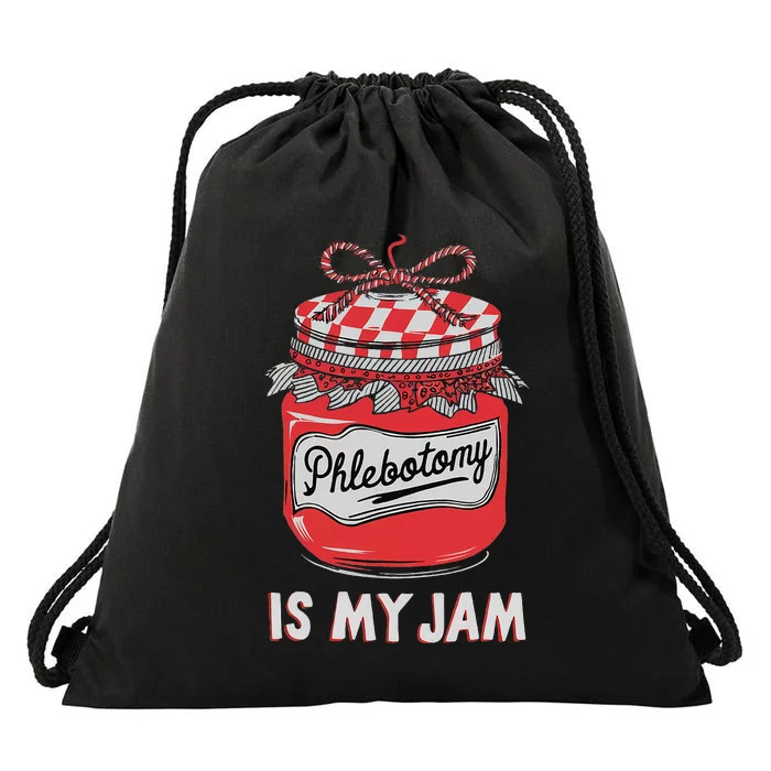 Phlebotomy Humor Technicians Medical Phleb Drawstring Bag