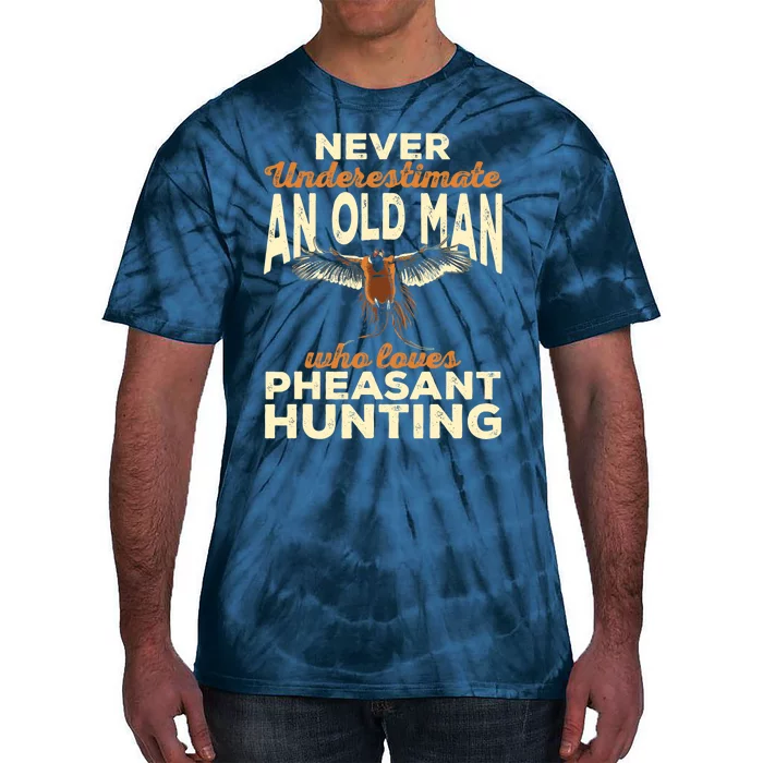 Pheasant Hunting Upland Bird Hunting Tie-Dye T-Shirt