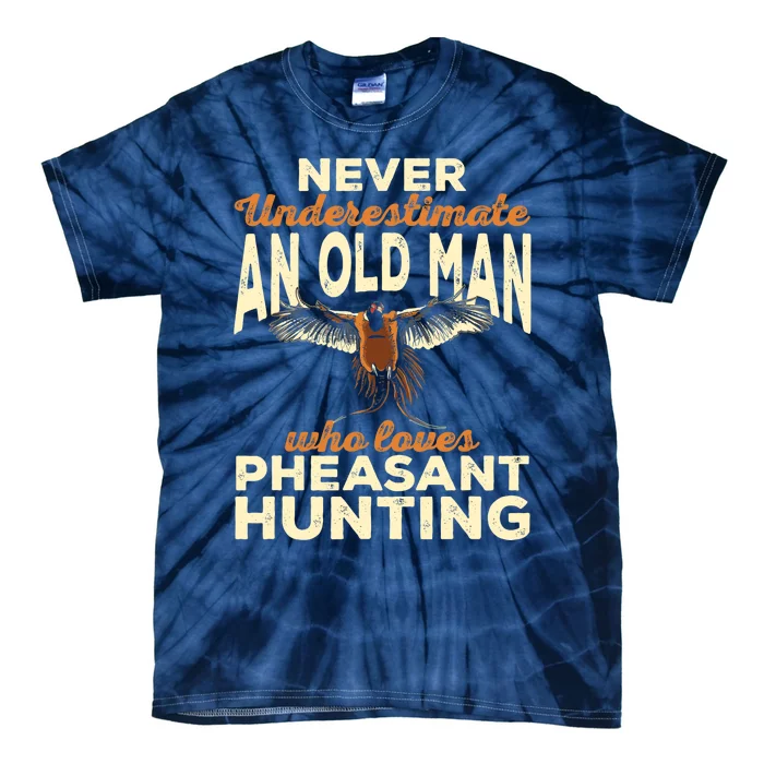 Pheasant Hunting Upland Bird Hunting Tie-Dye T-Shirt