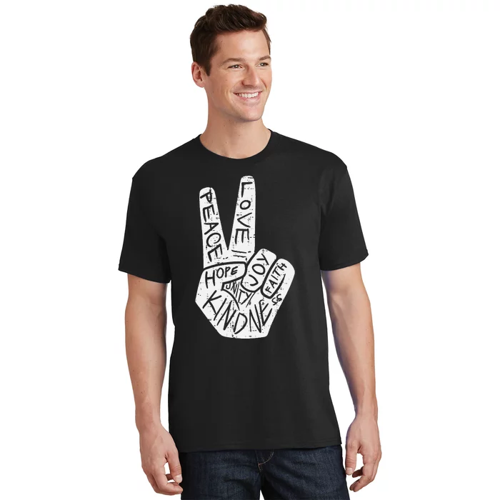 Peace Hope Unity Day Orange Anti Bullying T-Shirt