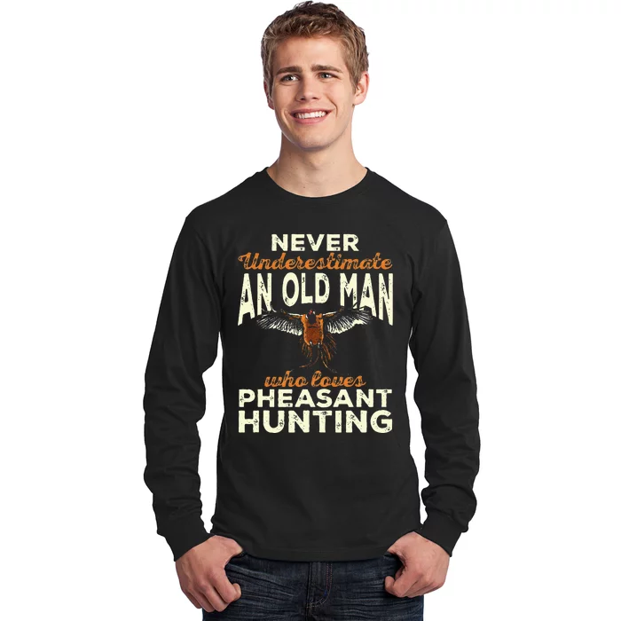 Pheasant Hunting Upland Bird Hunting Long Sleeve Shirt