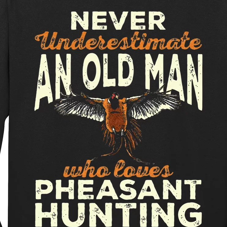 Pheasant Hunting Upland Bird Hunting Long Sleeve Shirt