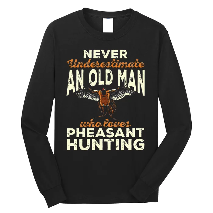 Pheasant Hunting Upland Bird Hunting Long Sleeve Shirt