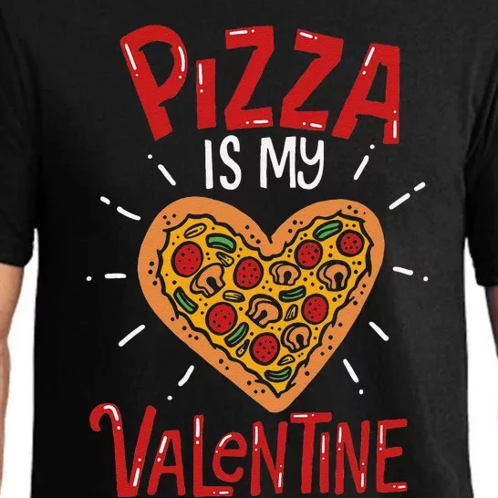 Pizza Heart Valentines Gift Pajama Set