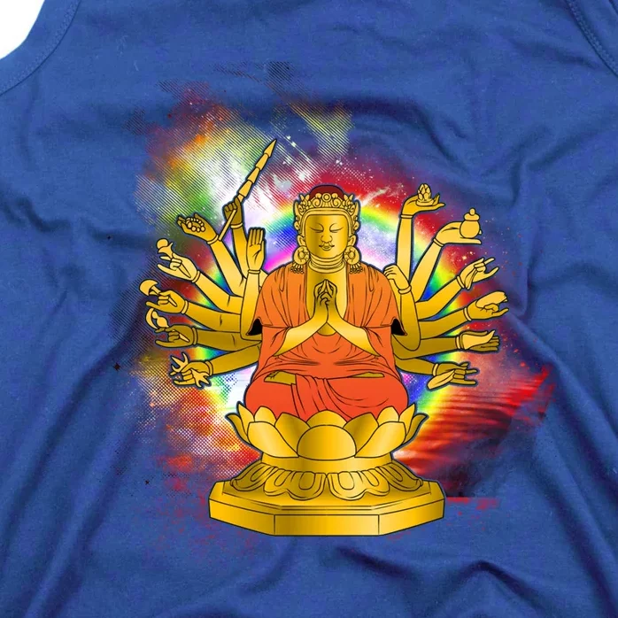 Padmapani Happy Vesak Day Buddha Purnima And Buddha Day Funny Gift Tank Top