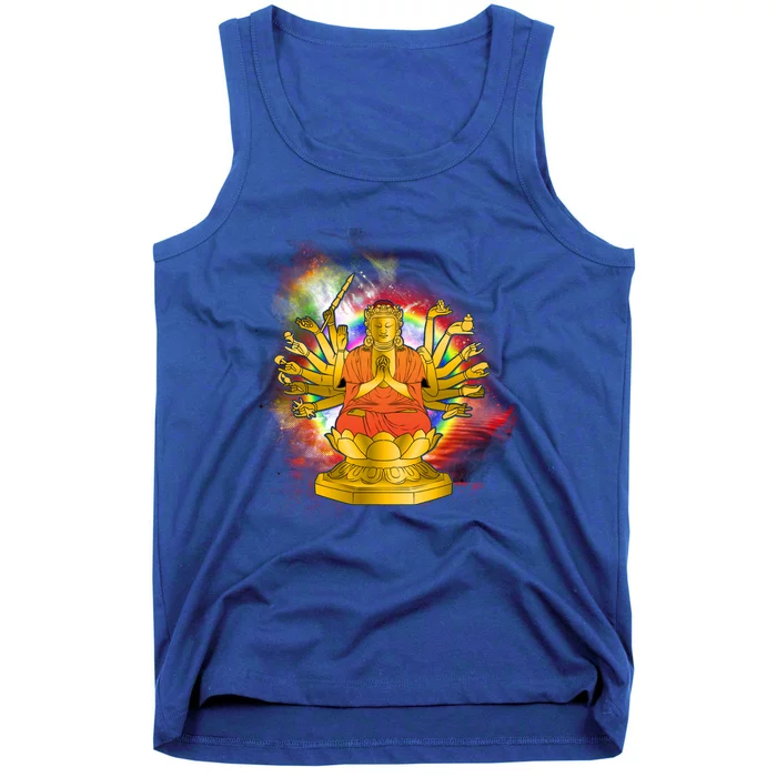 Padmapani Happy Vesak Day Buddha Purnima And Buddha Day Funny Gift Tank Top