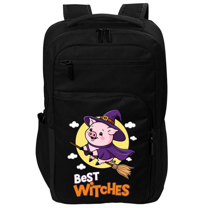 Pig Halloween Witches Costume Pigs Best Witches Impact Tech Backpack