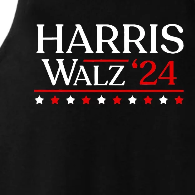 President Harris Walz 2024 Election Tim Kmala Ladies Tri-Blend Wicking Tank