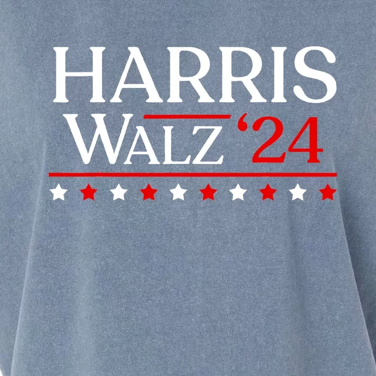 President Harris Walz 2024 Election Tim Kmala Garment-Dyed Women's Muscle Tee