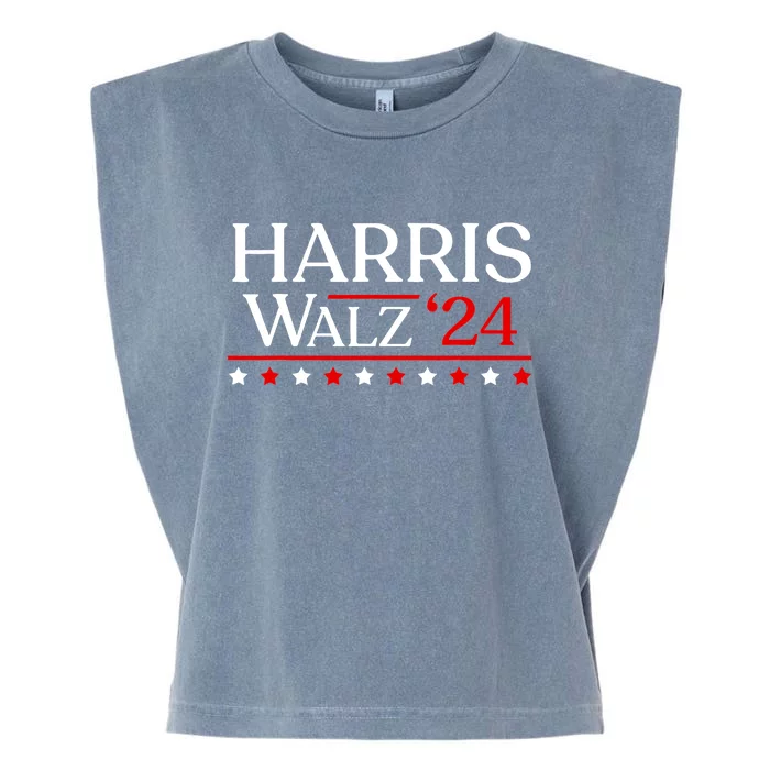 President Harris Walz 2024 Election Tim Kmala Garment-Dyed Women's Muscle Tee