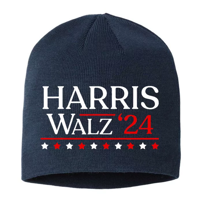 President Harris Walz 2024 Election Tim Kmala 8 1/2in Sustainable Knit Beanie