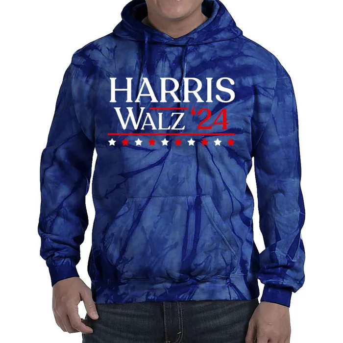 President Harris Walz 2024 Election Tim Kmala Tie Dye Hoodie