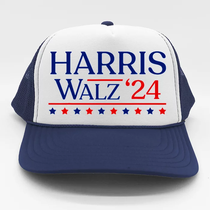 President Harris Walz 2024 Election Tim Kmala Trucker Hat