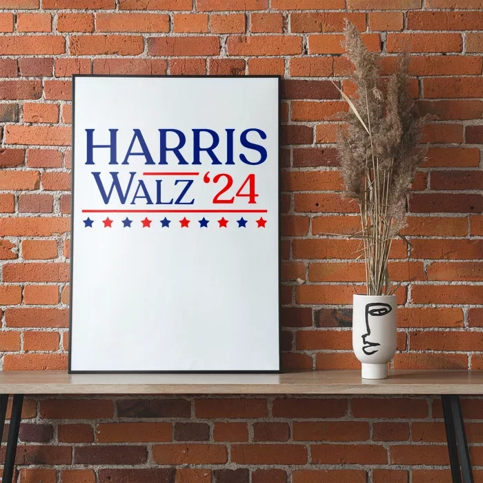 President Harris Walz 2024 Election Tim Kmala Poster