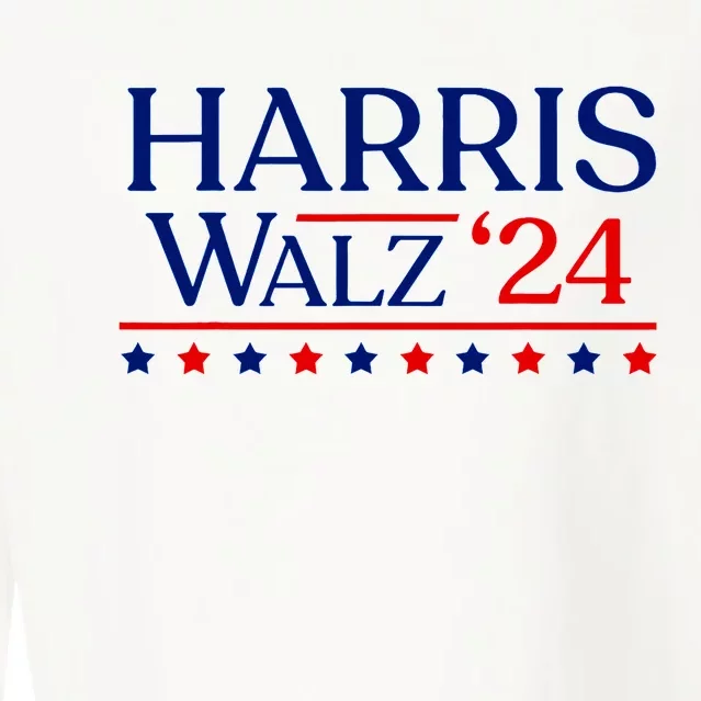 President Harris Walz 2024 Election Tim Kmala Cropped Pullover Crew